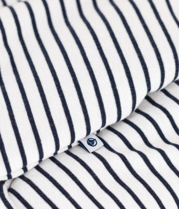 TUTINA LUNGA IN OVATTINA CON CAPPUCCIO IN COTONE PER BEBÈ A095U 01 PETIT BATEAU 
