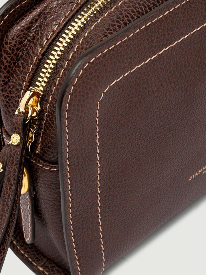 Borsa tracolla Olly color dark brown 11030 RMN-NA 31 GIANNI CHIARINI 