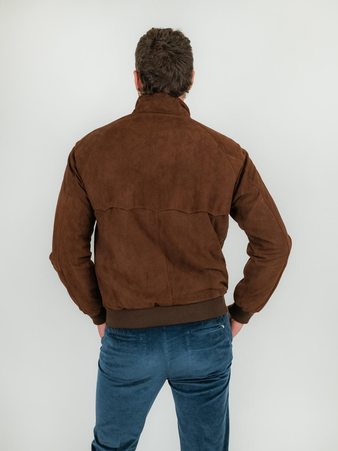 GIACCA G9 SCAMOSCIATA CUOIO BRCPS0939 711 BARACUTA 