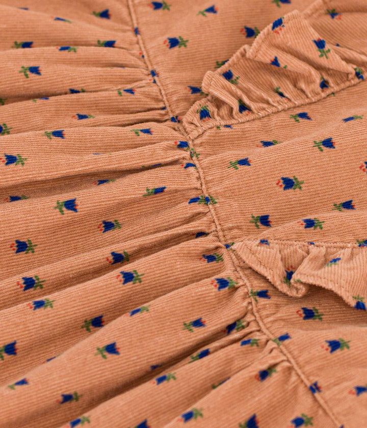 ABITO IN VELLUTO A COSTINE A08PV 01 PETIT BATEAU 