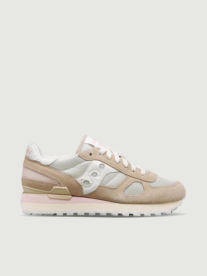 SNEAKER SHADOW ORIGINAL BEIGE E GRIGIO 1108 877 SAUCONY 