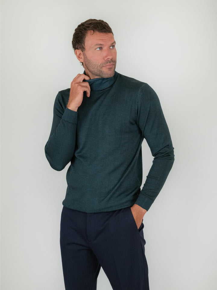 DOLCEVITA IN LANA MERINO VERDE BOTTIGLIA 0005 45 FIESOLI DANIELE 