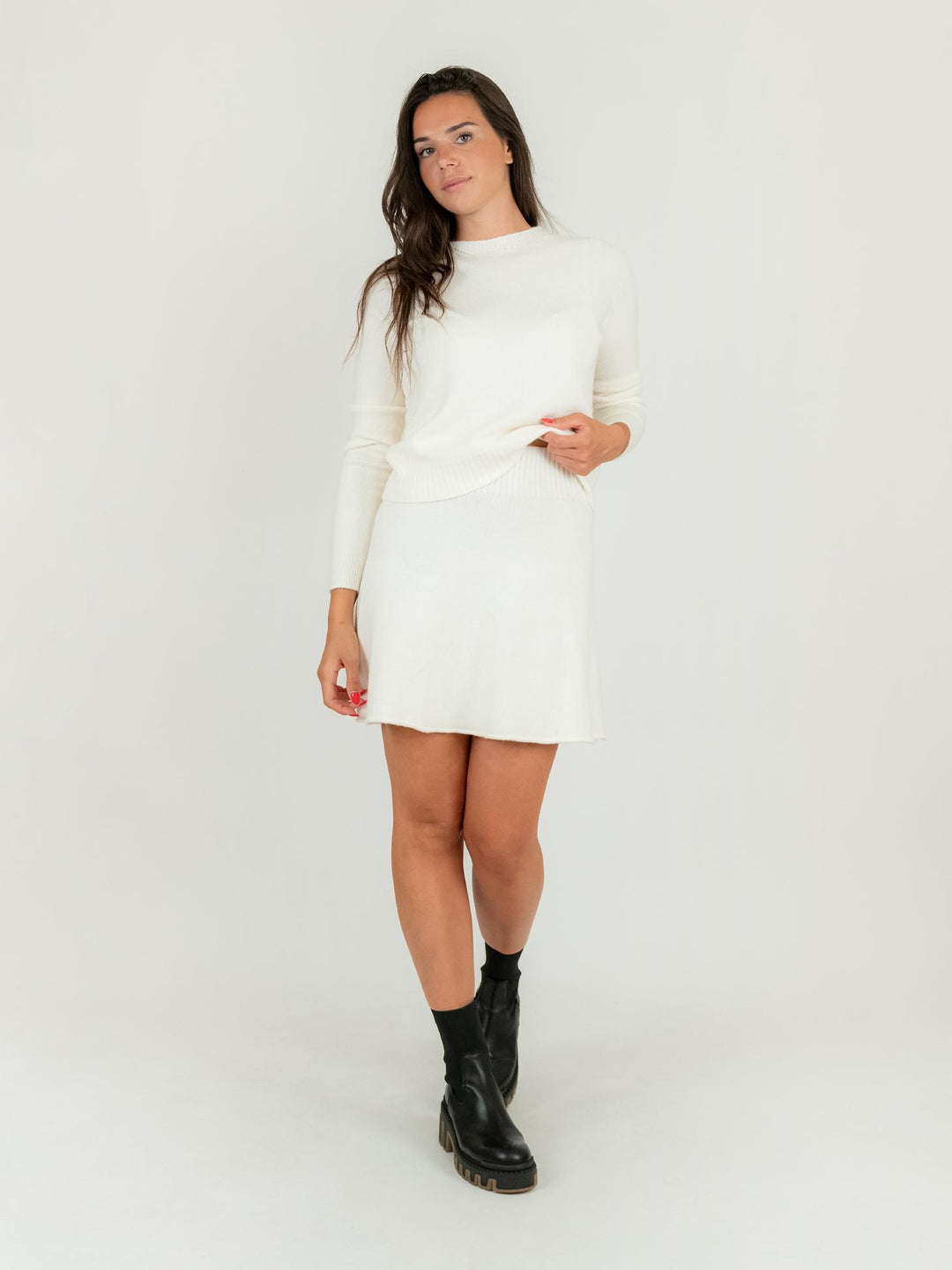 MAGLIA GIROCOLLO PANNA 0270/153 0248 BIMOR 