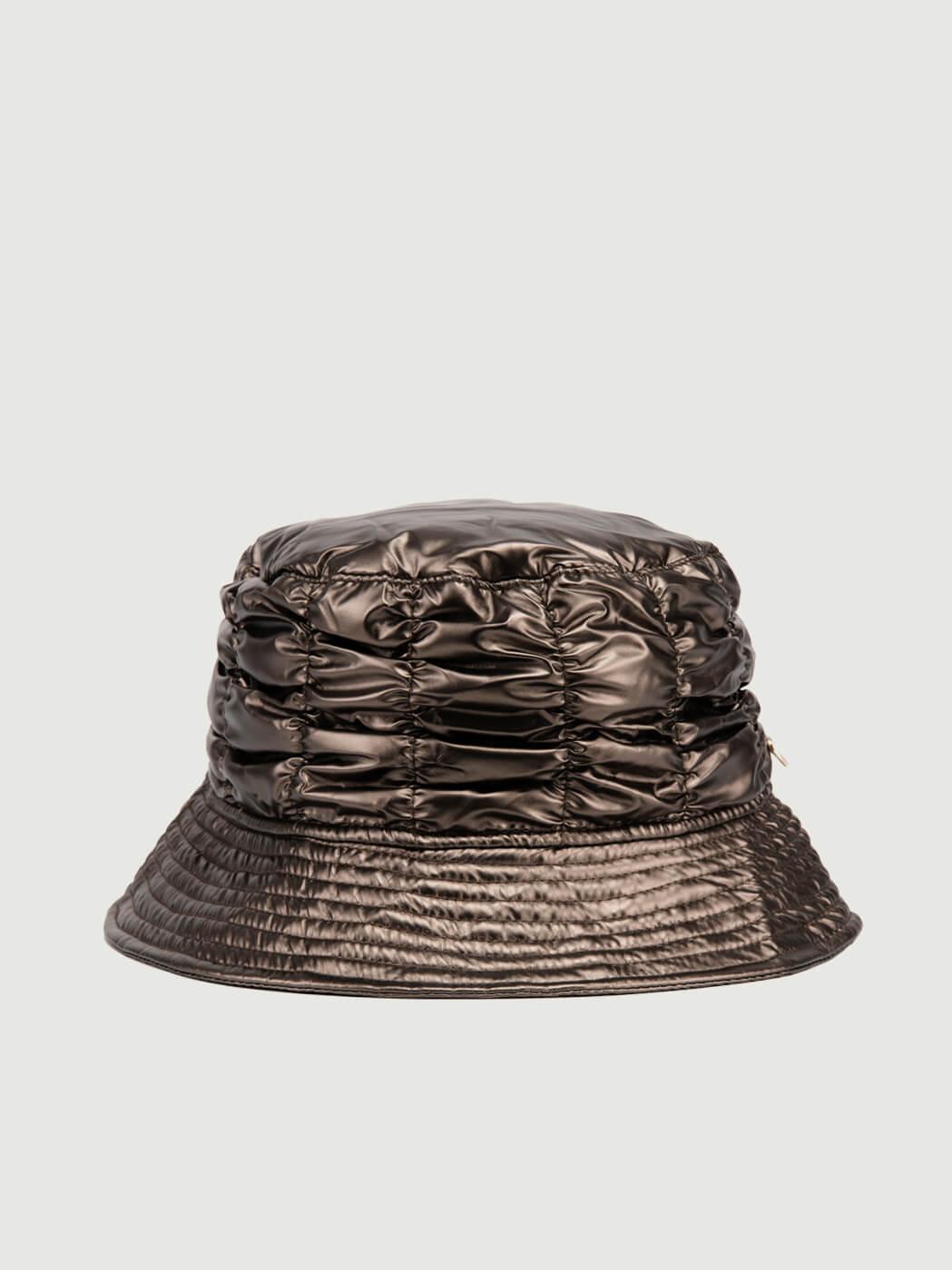 CAPPELLO BUCKET DA PIOGGIA BRONZO CP4284 MARRONE ANDREA MORANDO 