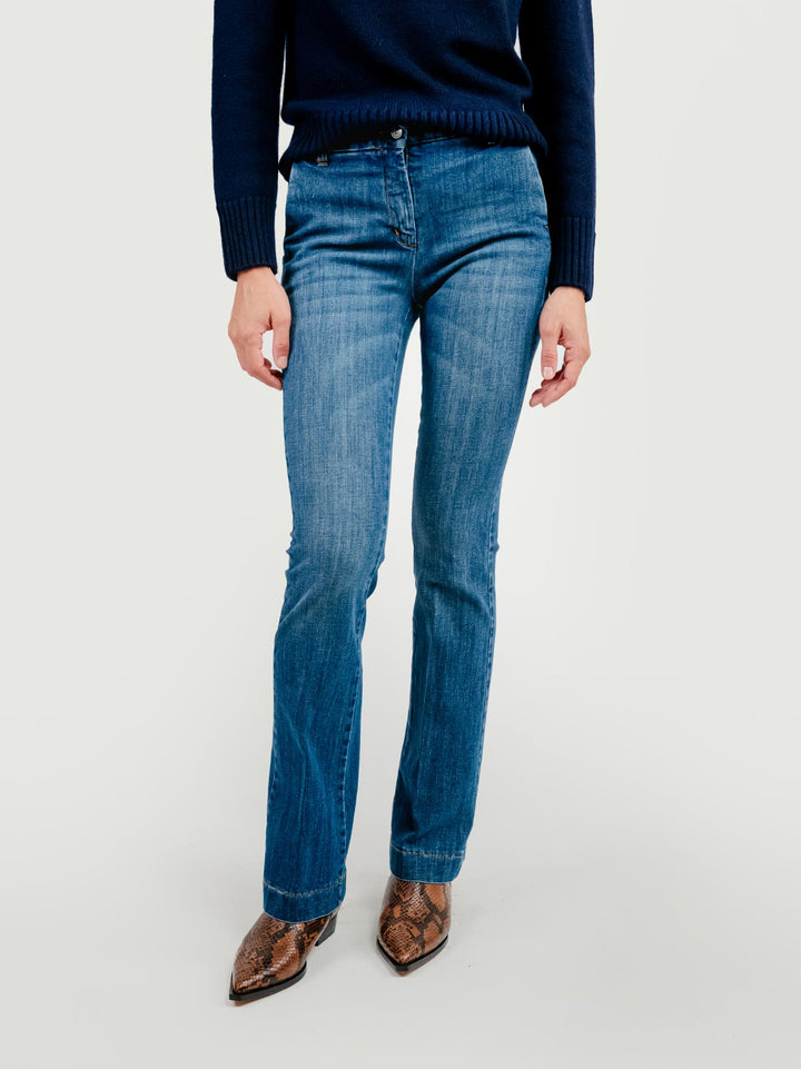 JEANS A ZAMPA LAVAGGIO MEDIO 87482CAR CRETA ANDREA MORANDO 