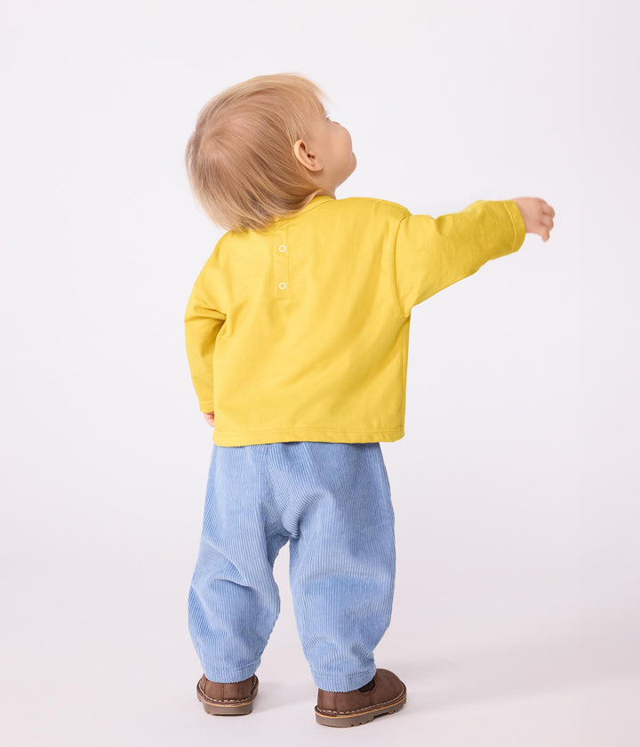Maglietta a maniche lunghe con logo A0EDV 07 PETIT BATEAU 