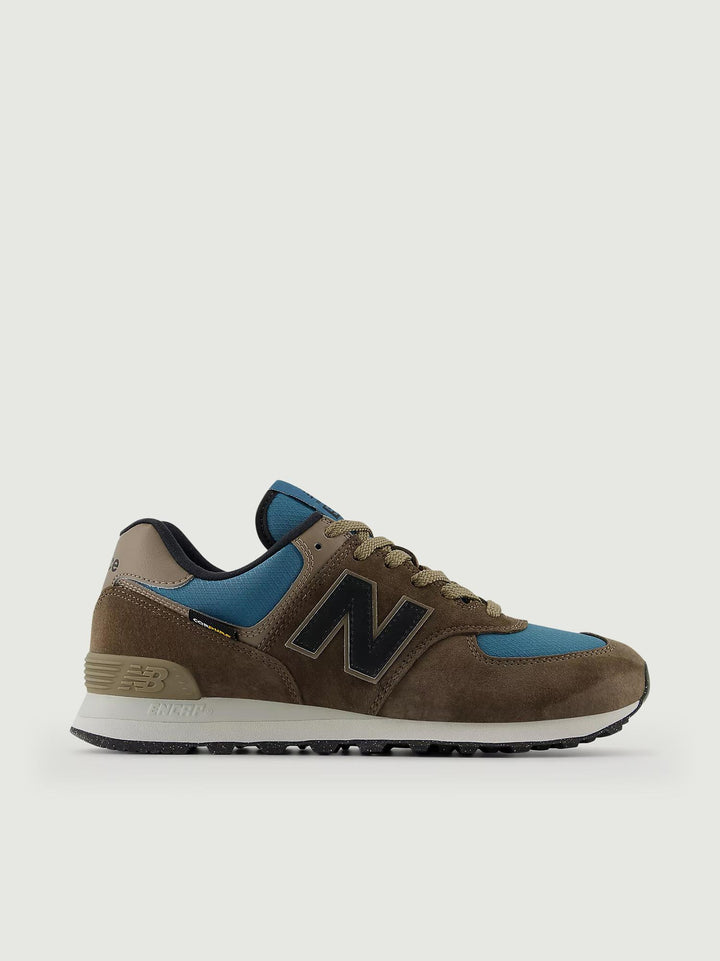 SNEAKER NEW BALANCE 574 MARRONE AZZURRO U574SOB D NEW BALANCE 