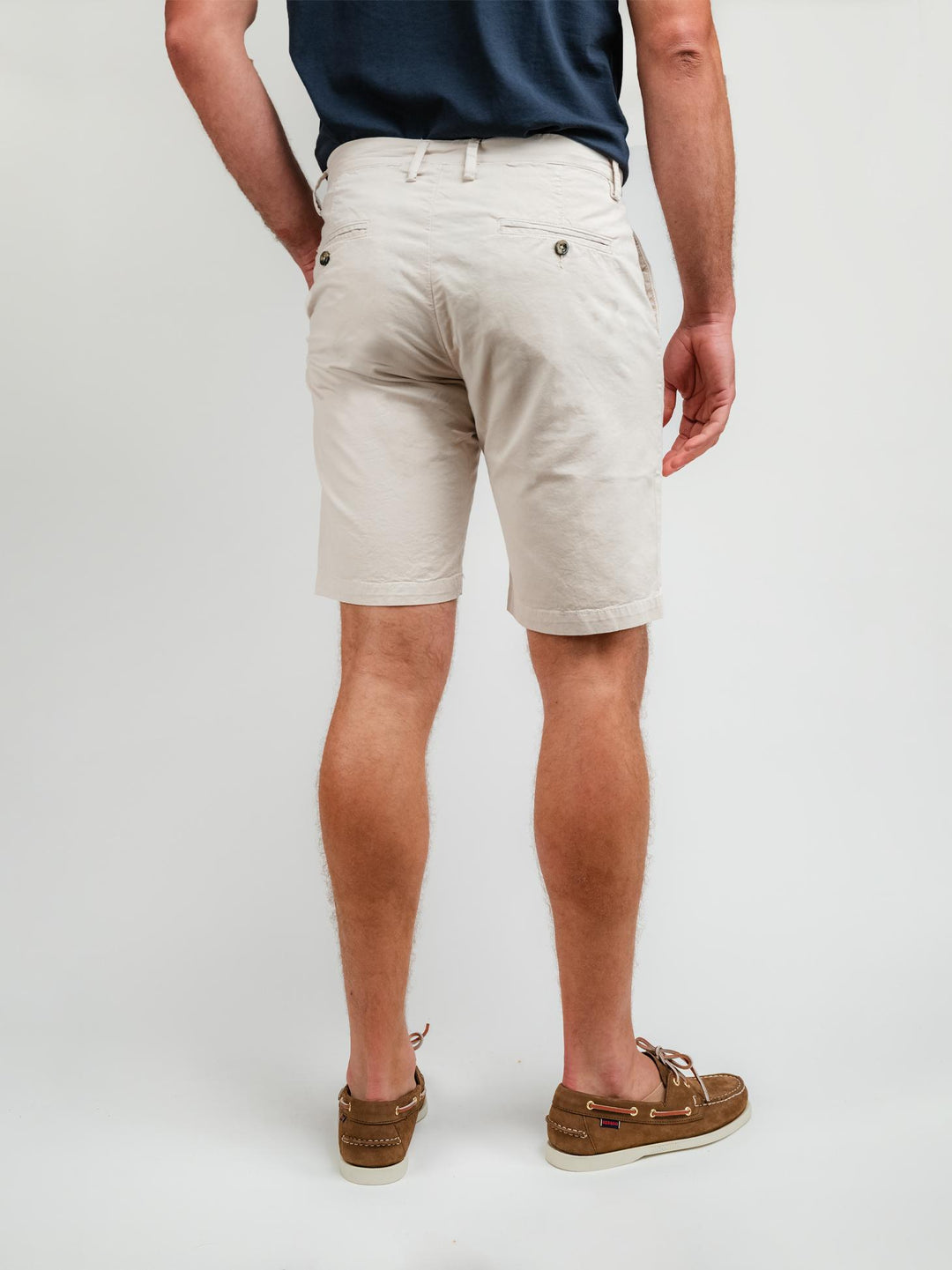 BERMUDA IN COTONE SABBIA