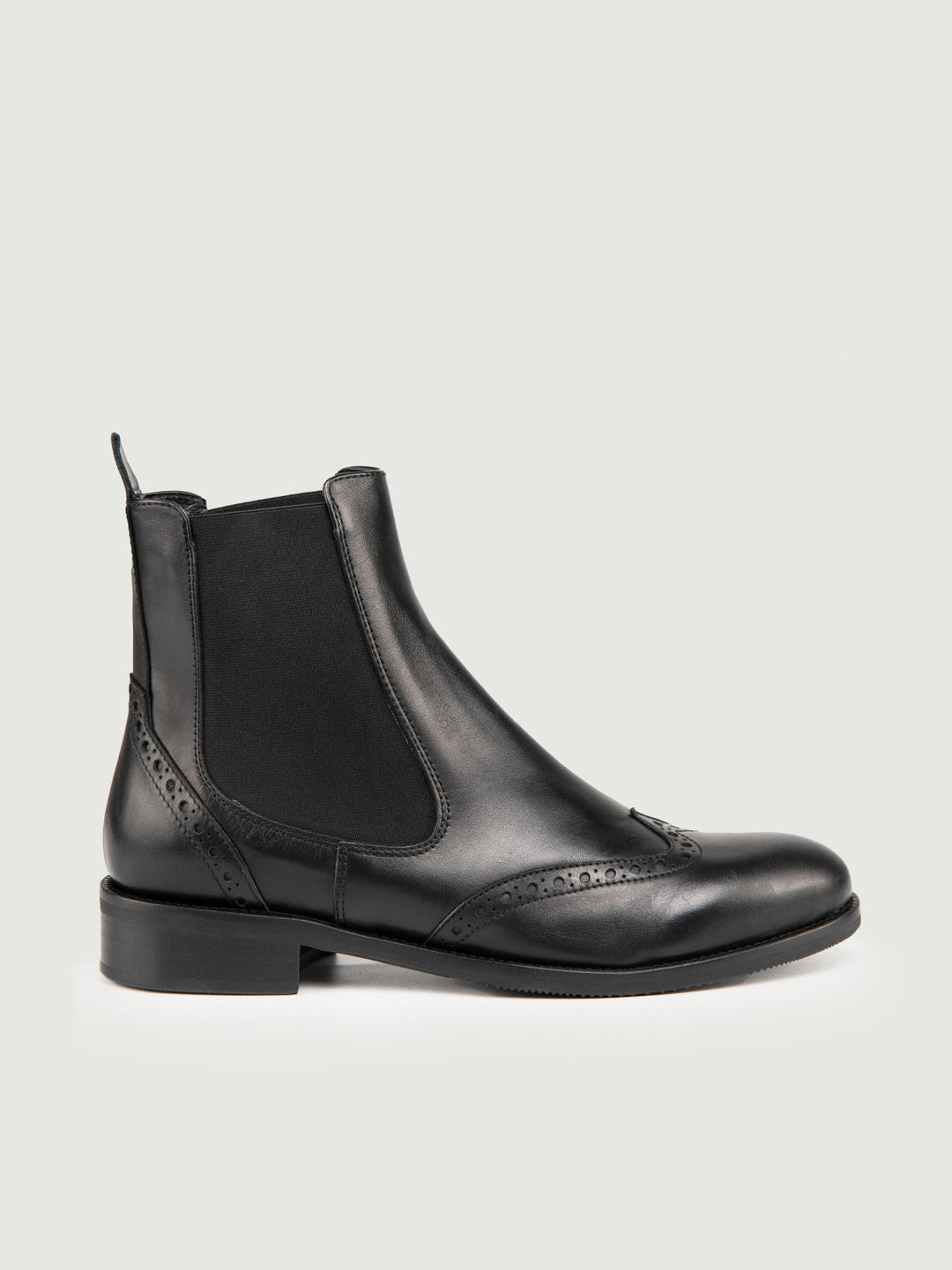 STIVALETTO BEATLES IN PELLE NERA 40 NERO ANDREA MORANDO 