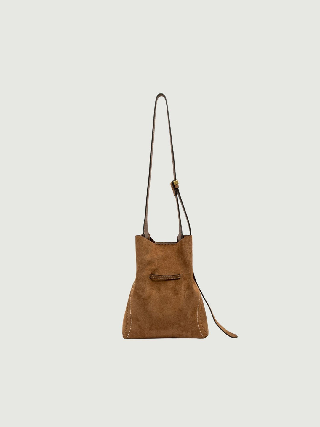 Borsa Sienna in camoscio caramel media BS 11786 CM-PL 1478 GIANNI CHIARINI 
