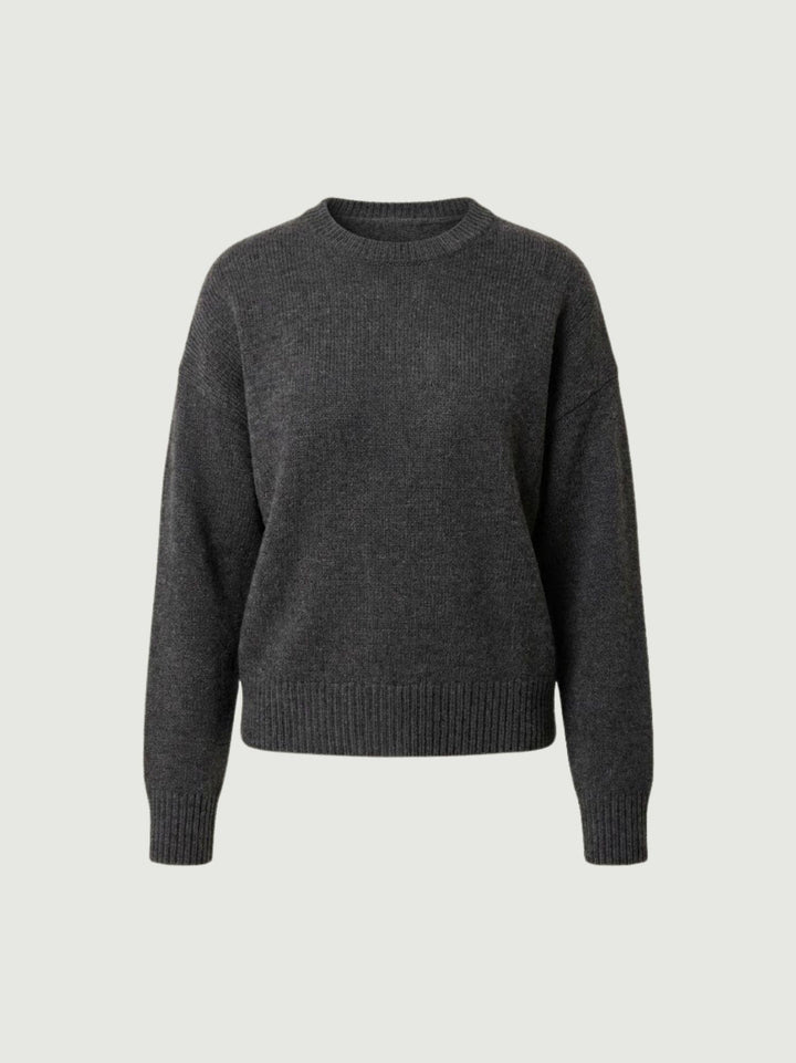 MAGLIA OVER 100% LANA ANTRACITE WL788 CATRAME ANDREA MORANDO 