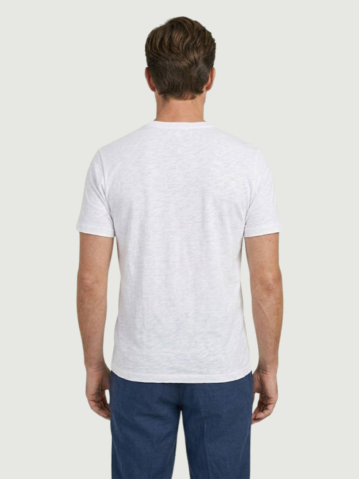 T-shirt in jersey di cotone bianca 5903426 100 ANDREA MORANDO 
