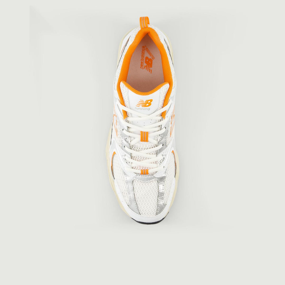 SNEAKER NEW BALANCE 530 BIANCO E ARANCIO MR530EB D NEW BALANCE 