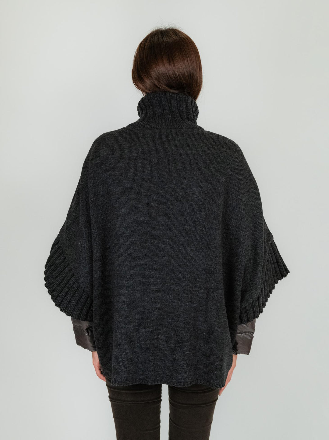 GIACCA MANTELLA ADELE CON PIUMINO 3 IN UNO TESTA MORO ADELE KNIT 618 JACK LEATHER 