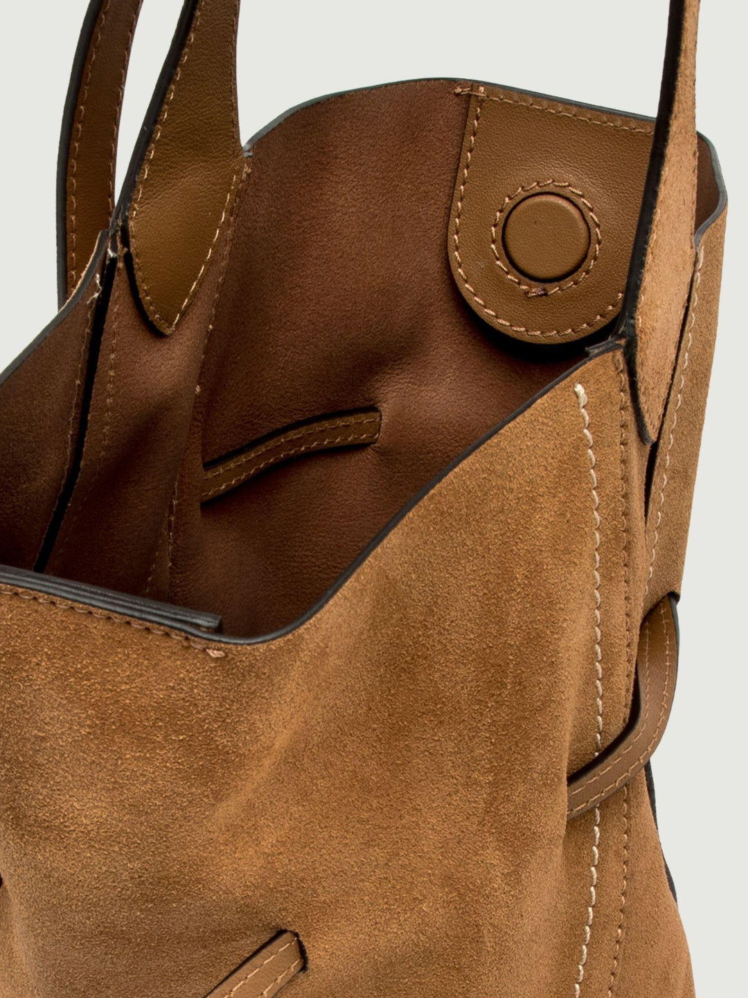 Borsa Sienna in camoscio caramel media BS 11786 CM-PL 1478 GIANNI CHIARINI 