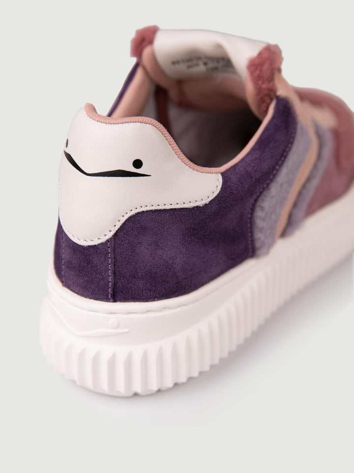 SNEAKER LAURA MONTONE ROSA ANTICO 2017528 16 VOILE BLANCHE 