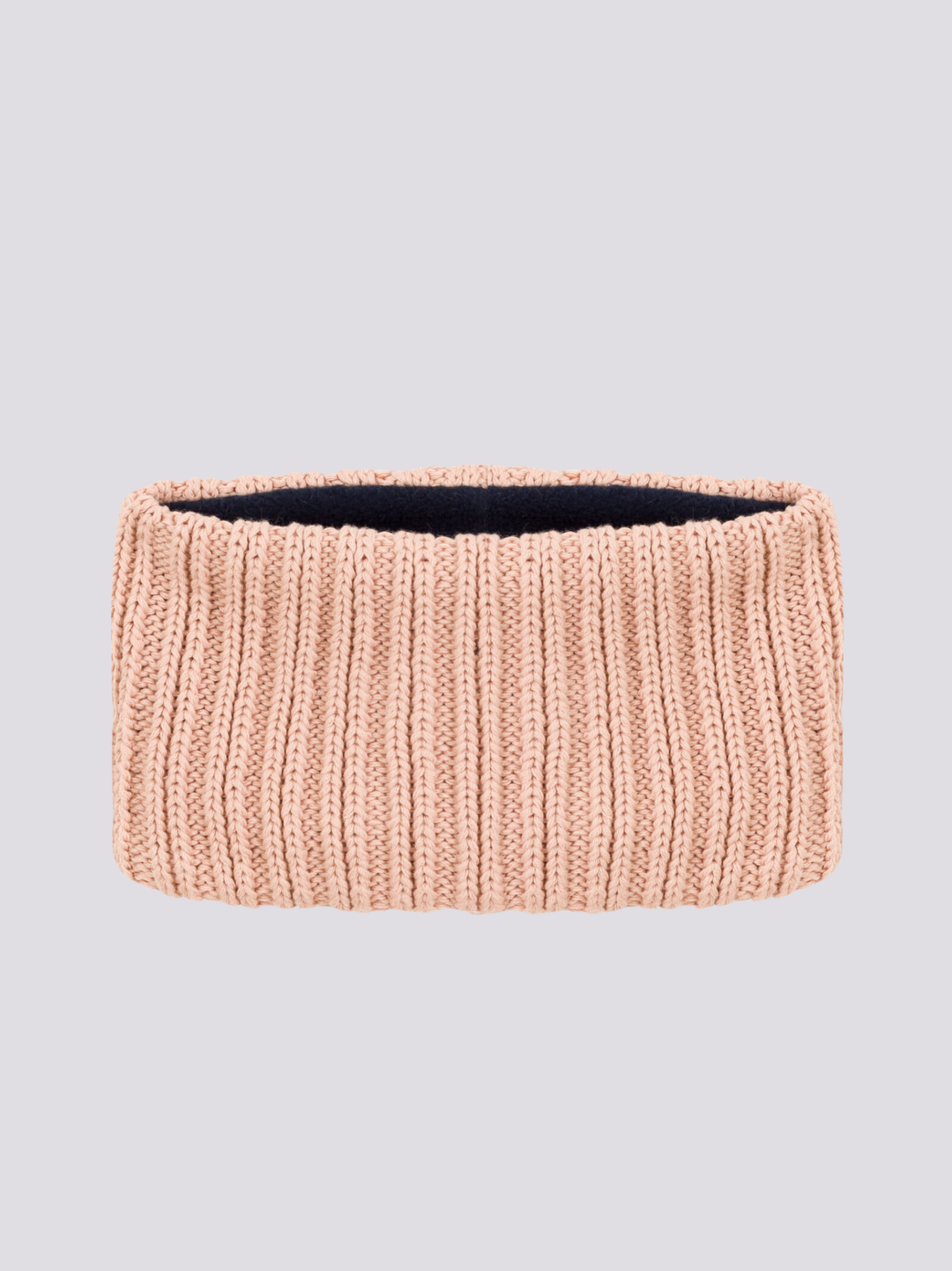 SNOOD IN MAGLIA A RIGHE CON FODERA IN PILE A08DU 03 PETIT BATEAU 