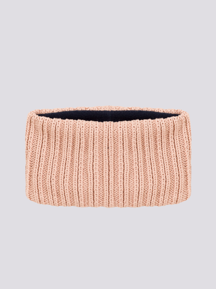 SNOOD IN MAGLIA A RIGHE CON FODERA IN PILE A08DU 03 PETIT BATEAU 