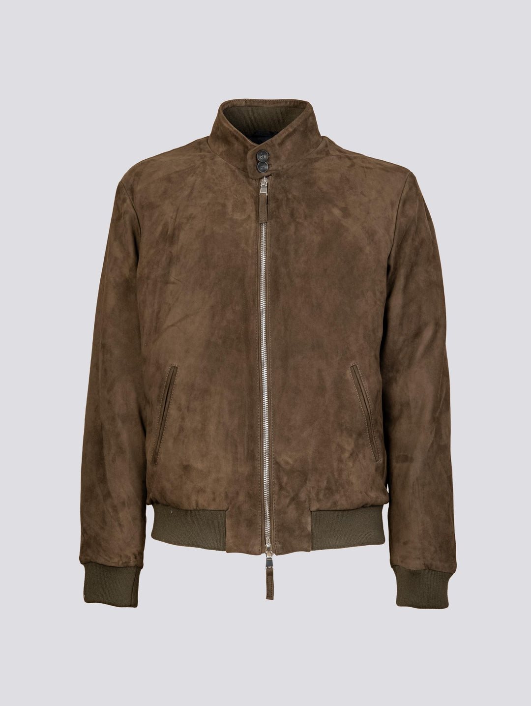 GIUBBOTTO IMBOTTITO IN CAMOSCIO "ELVIS" ELVIS 18 JACK LEATHER 