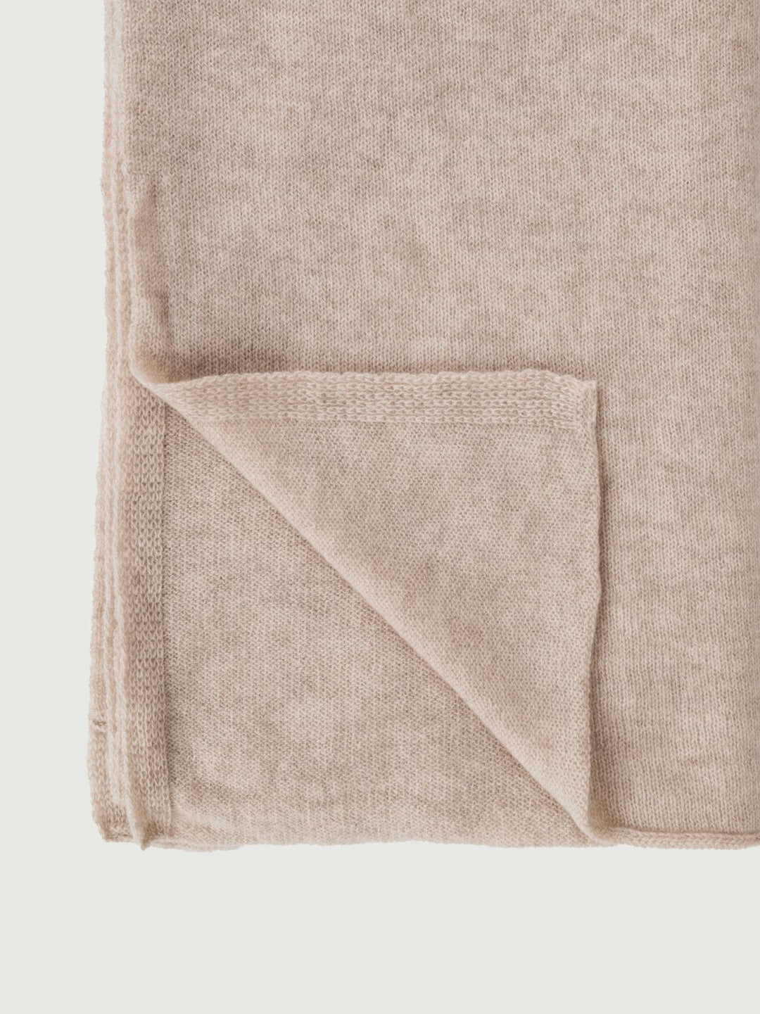 SCIARPA BEIGE IN CASHMERE 0102 SILVER ANDREA MORANDO 