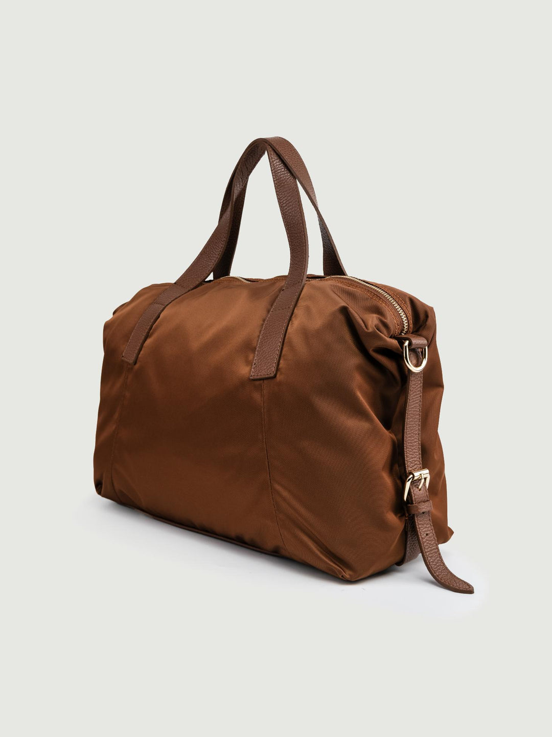 SHOPPER CARRY IN NYLON MARRONE CARRY T.MORO BIMOR 