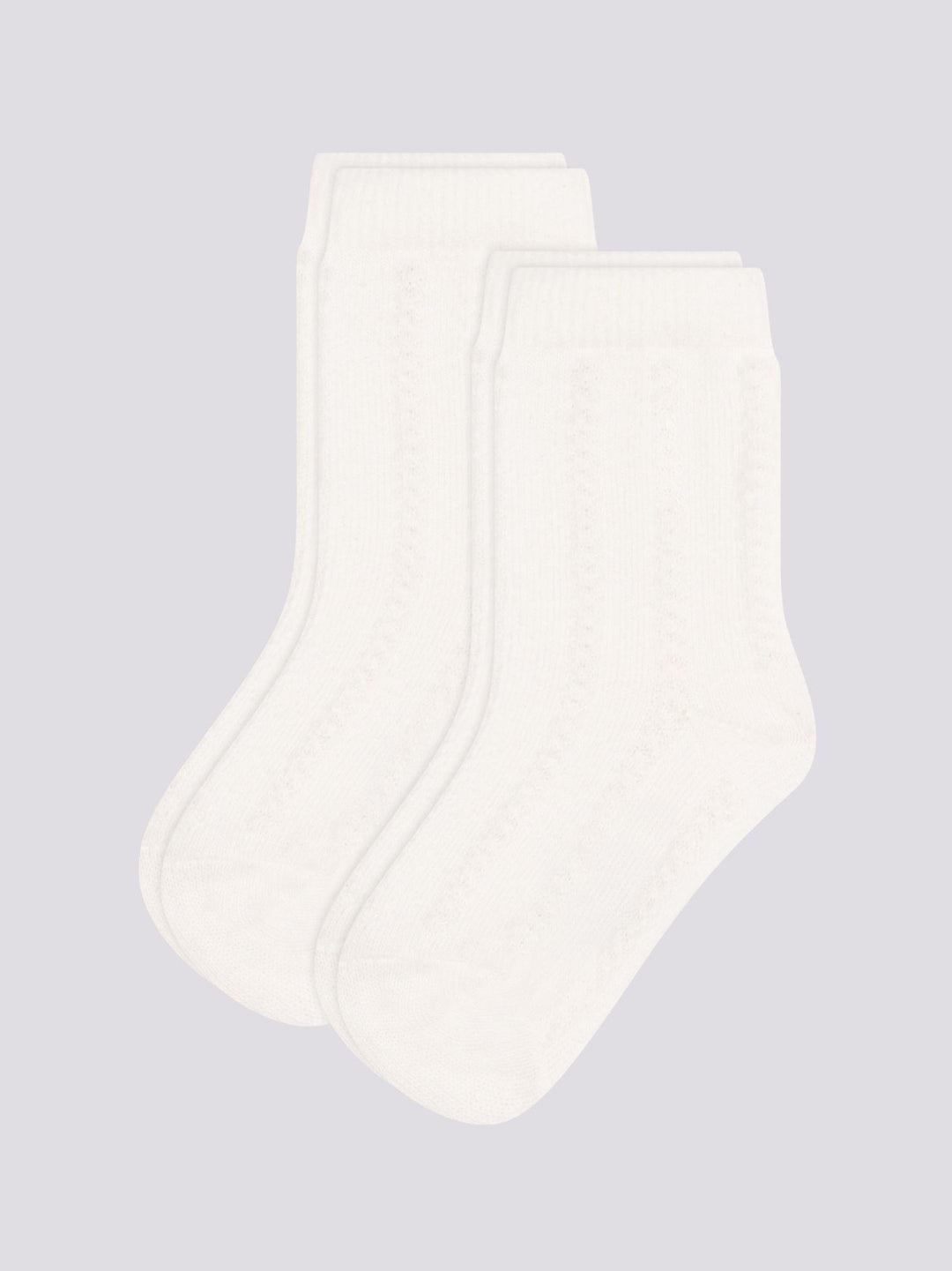 SET DI 2 PAIA DI CALZINI BEBÈ IN JERSEY DI COTONE TINTA UNITA A0A5U 02 PETIT BATEAU 