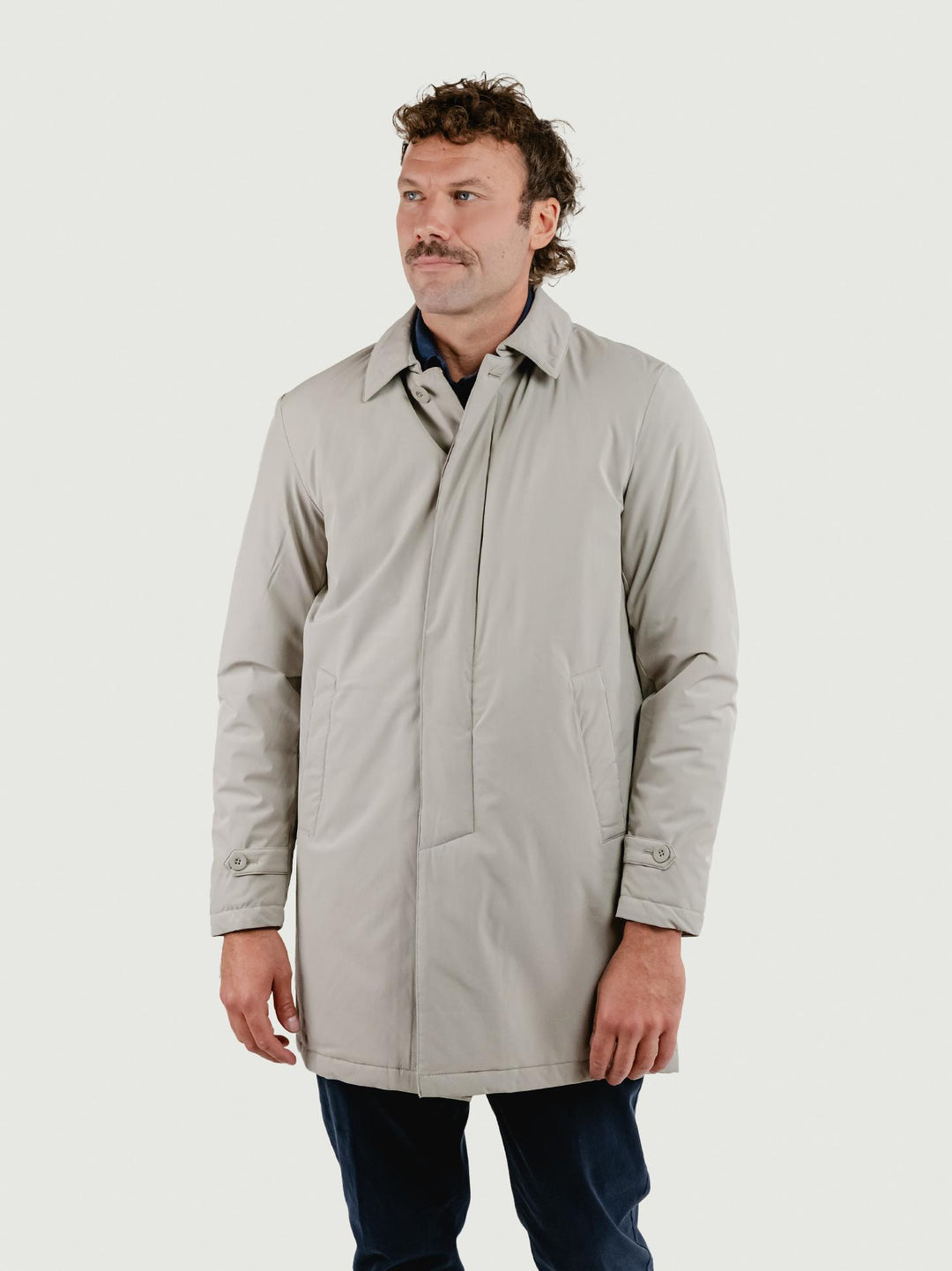 SPOLVERINO 100 gr BEIGE BU26W01JKCOAT 112 ANDREA MORANDO 