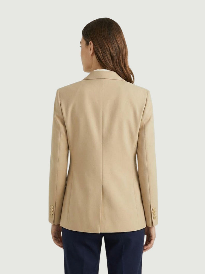 Blazer monopetto beige 3629 4841 ANDREA MORANDO 