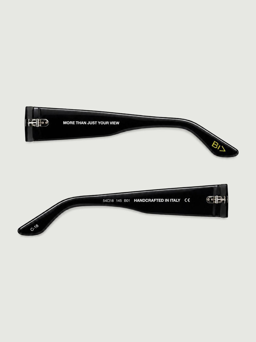 Occhiale da sole C-18 in acetato Berghain Black C-18 BERGHAIN BLACK BIMOR 