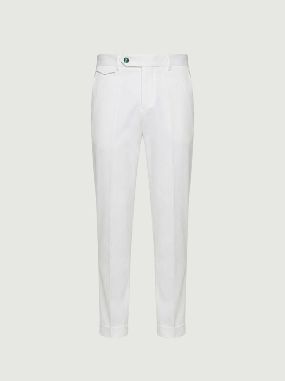 Pantalone chino con taschino bianco P-MARK 13 ANDREA MORANDO 
