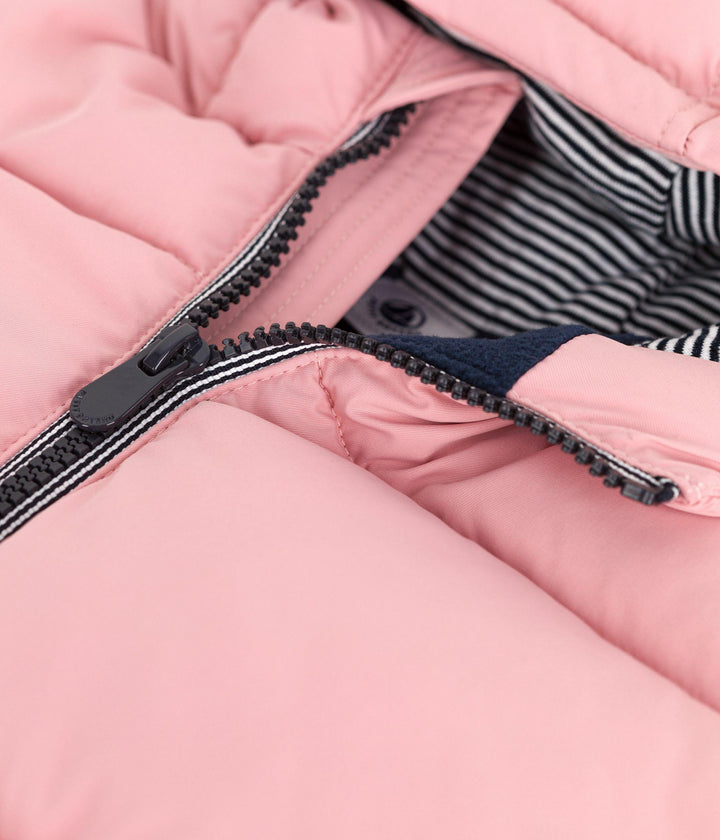 PIUMINO TINTA UNITA ROSA A0DSM 03 PETIT BATEAU 