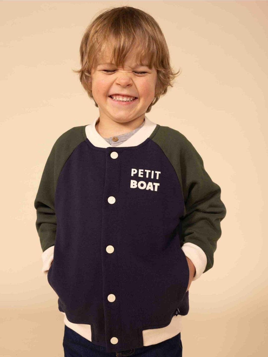 TEDDY IN MOLLETON BAMBINO A082T 01 PETIT BATEAU 