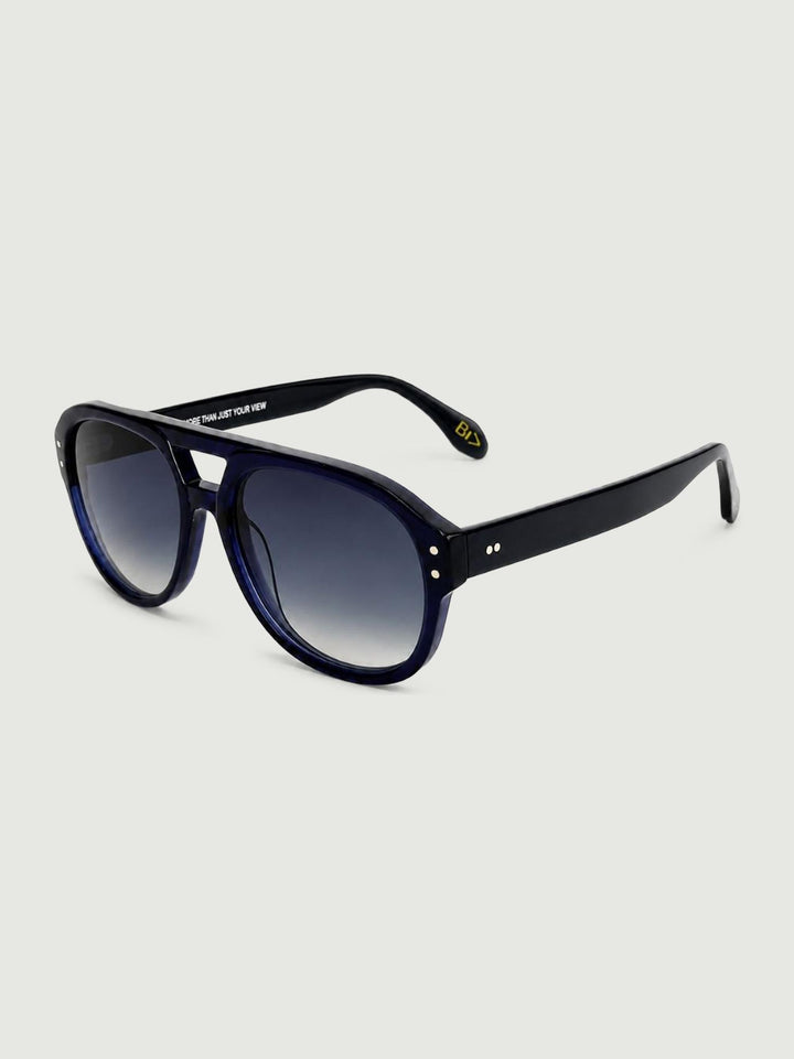 Occhiale da sole Mora in acetato Blu Genova MORA BLU GENOVA BIMOR 