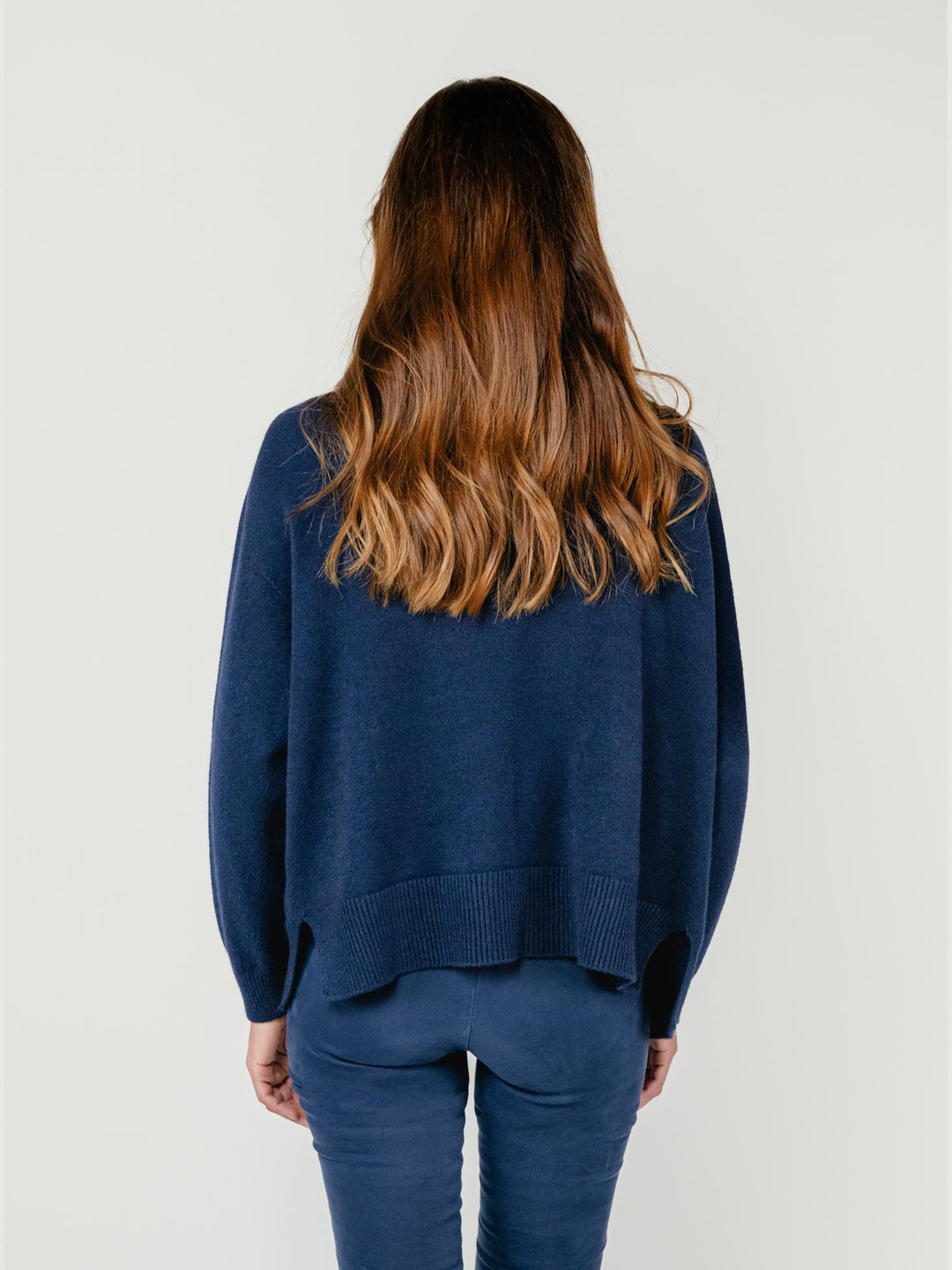 CARDIGAN APERTO BLU 0570551 0115 BIMOR 