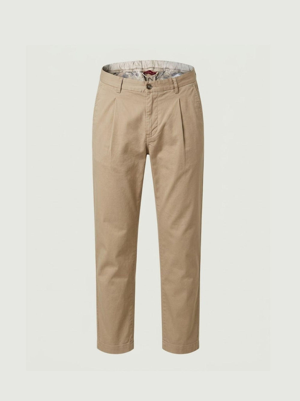 Pantalone chino in cotone beige BU26S33PAPA1461TWILL 114 ANDREA MORANDO 