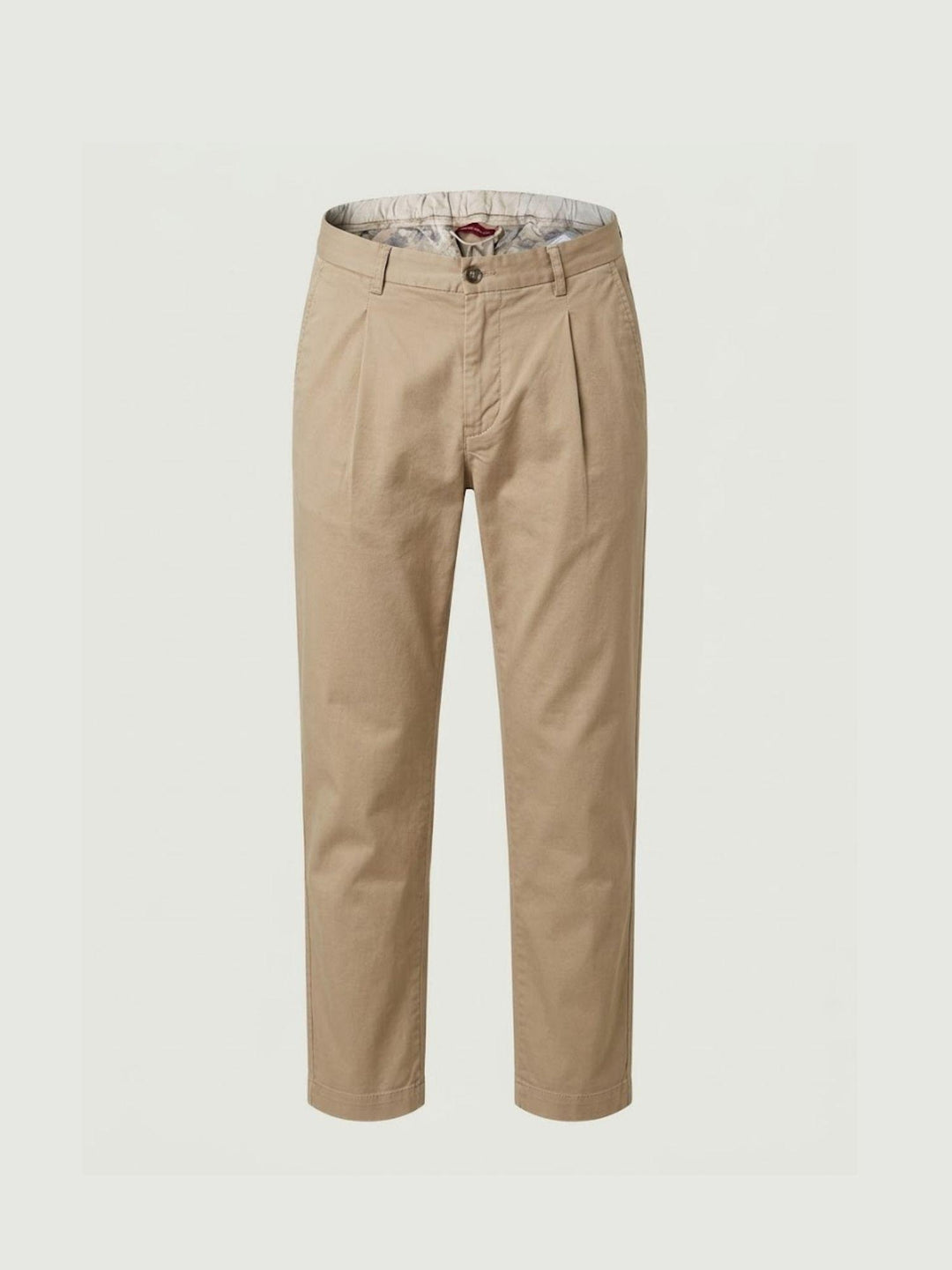 Pantalone chino in cotone beige BU26S33PAPA1461TWILL 114 ANDREA MORANDO 