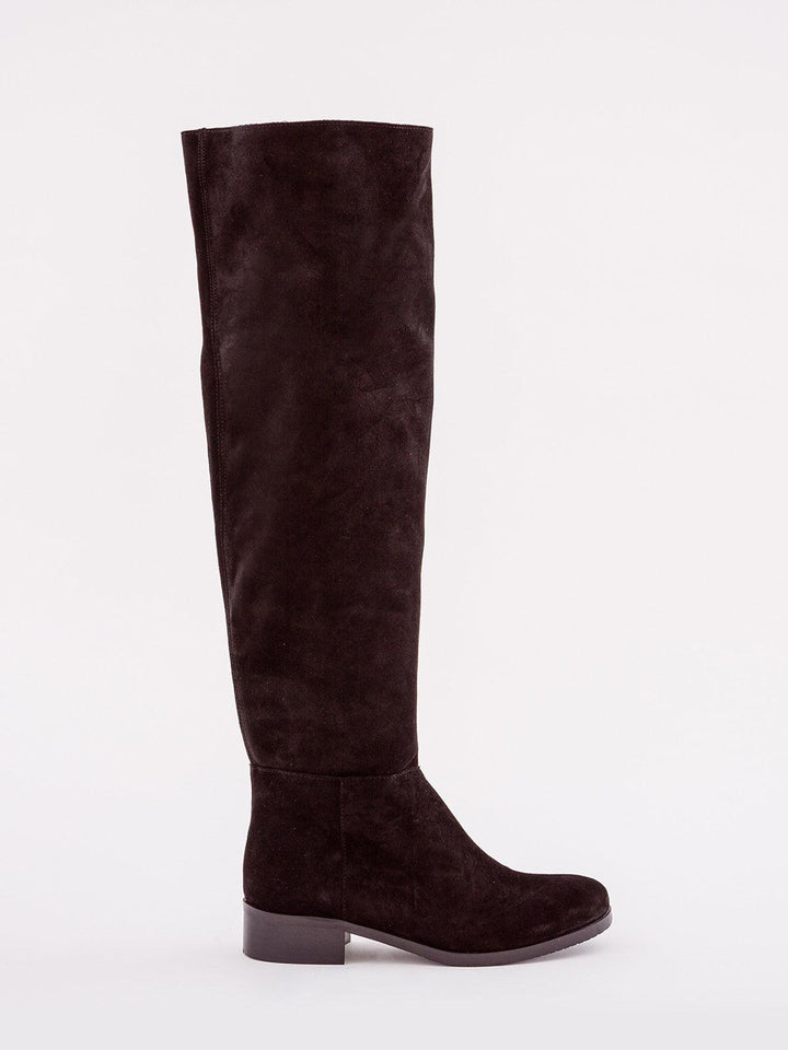STIVALE ALTO IN PELLE 6884/43 NERO ANDREA MORANDO 