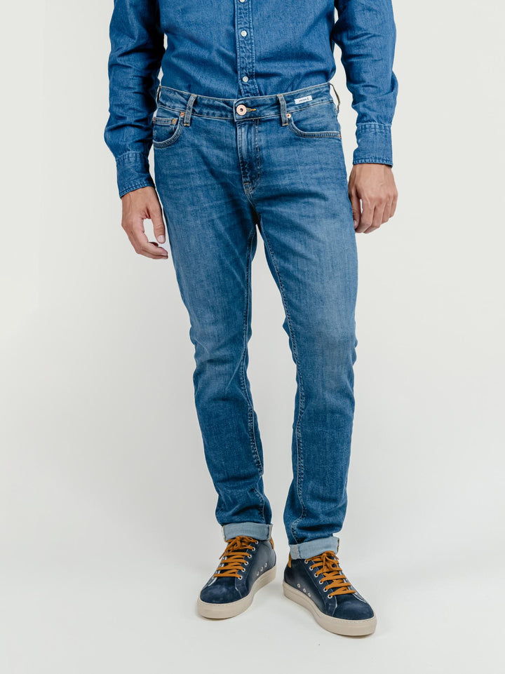 JEANS IBANEZ SLIM FIT LAVAGGIO CHIARO IBANEZ991 B3 UNIFORM 