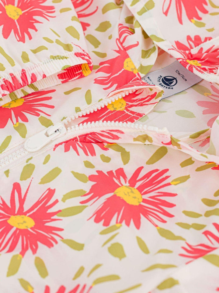 Giacca a vento anti-UV con stampa floreale A0F5C 01 PETIT BATEAU 