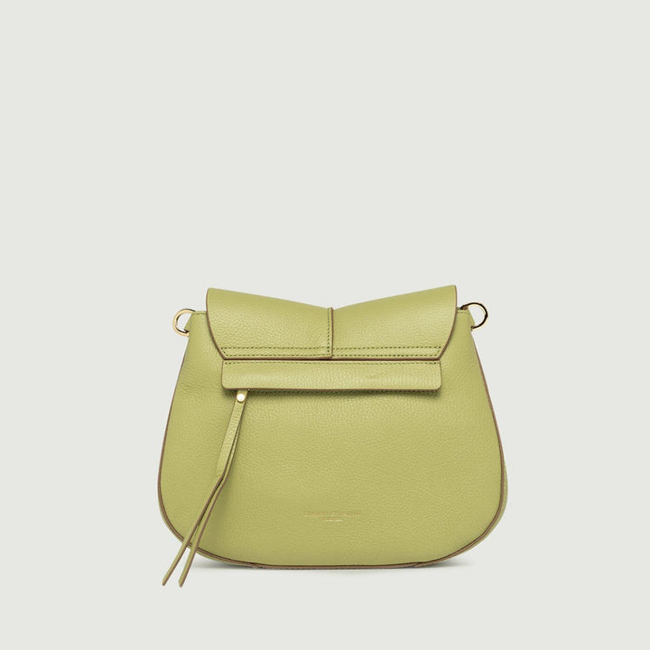 Borsa a tracolla Helena Round in pelle Acerbo BS 6036/COMM GRN-NA 13306 GIANNI CHIARINI 