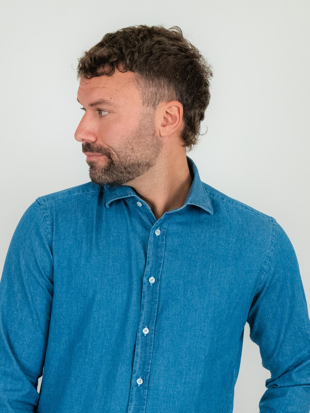 CAMICIA IN DENIM REGULAR FIT BRADFORD/B24W34 01 BAGGIES 