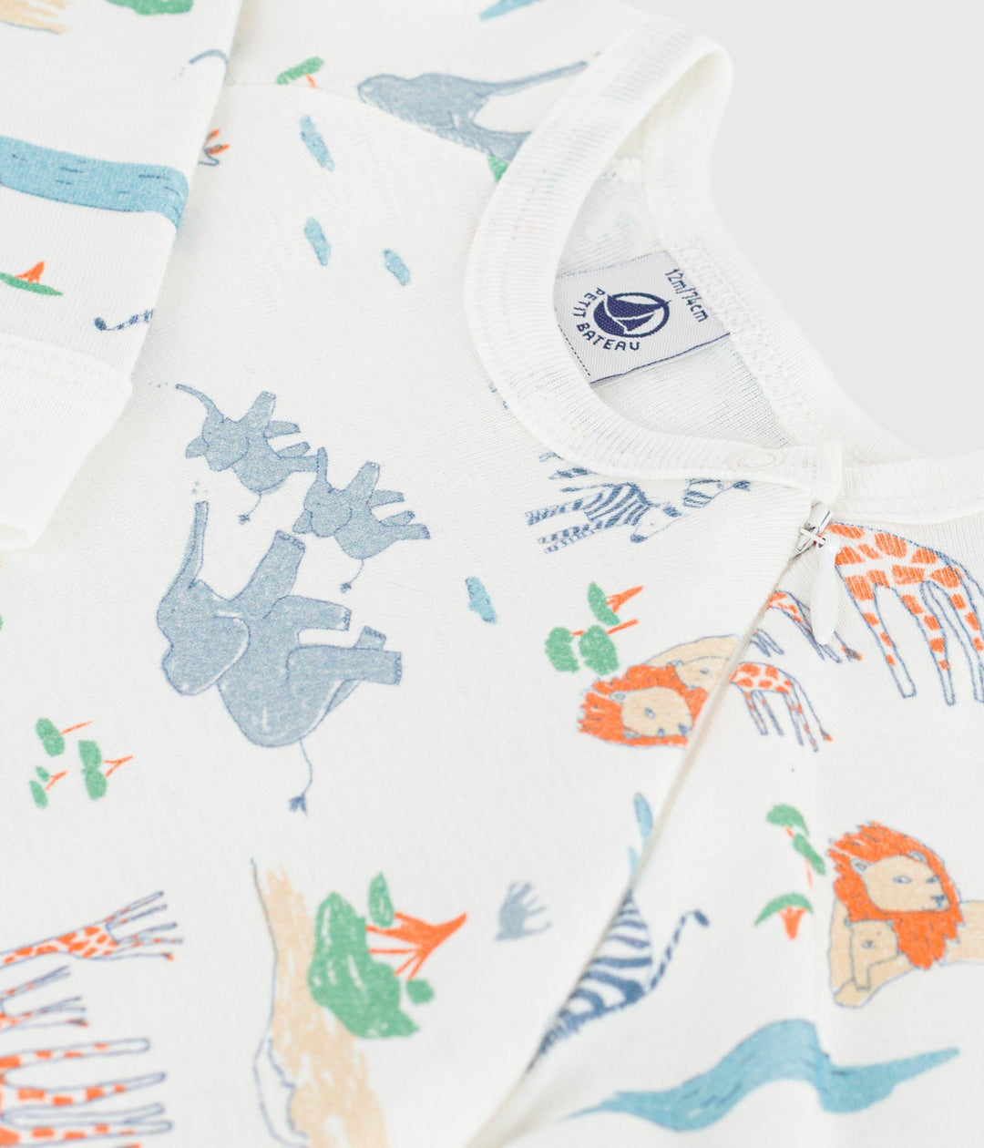 Tutina pigiama animali della savana A0F9N 01 PETIT BATEAU 