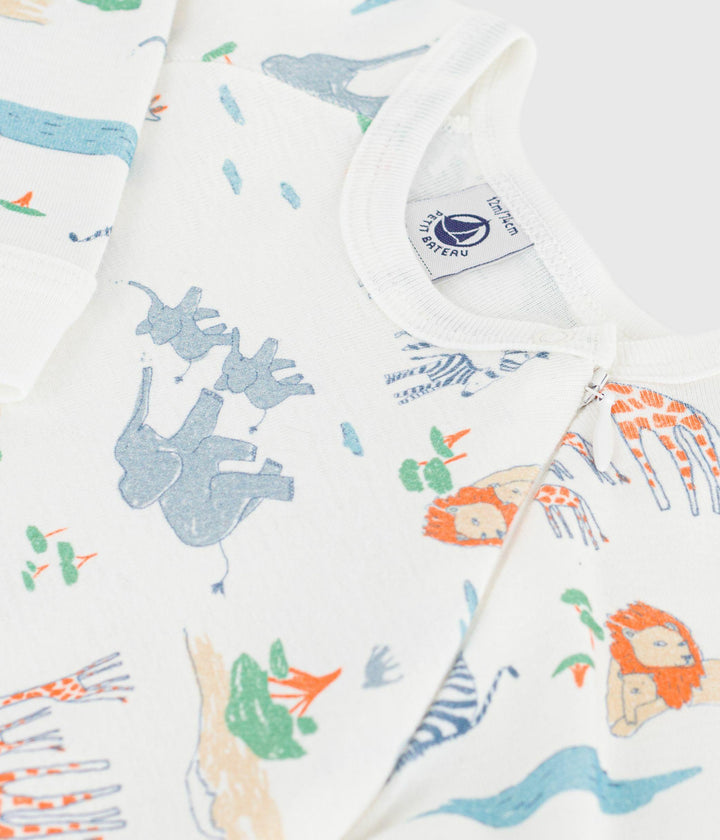Tutina pigiama animali della savana A0F9N 01 PETIT BATEAU 