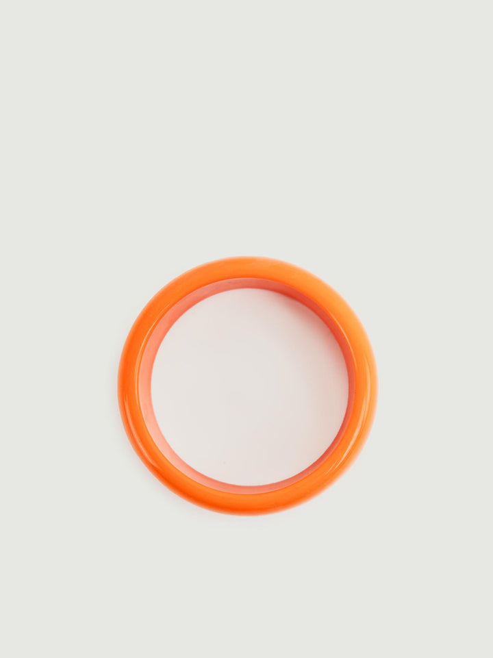 BRACCIALE IN RESINA ARANCIO