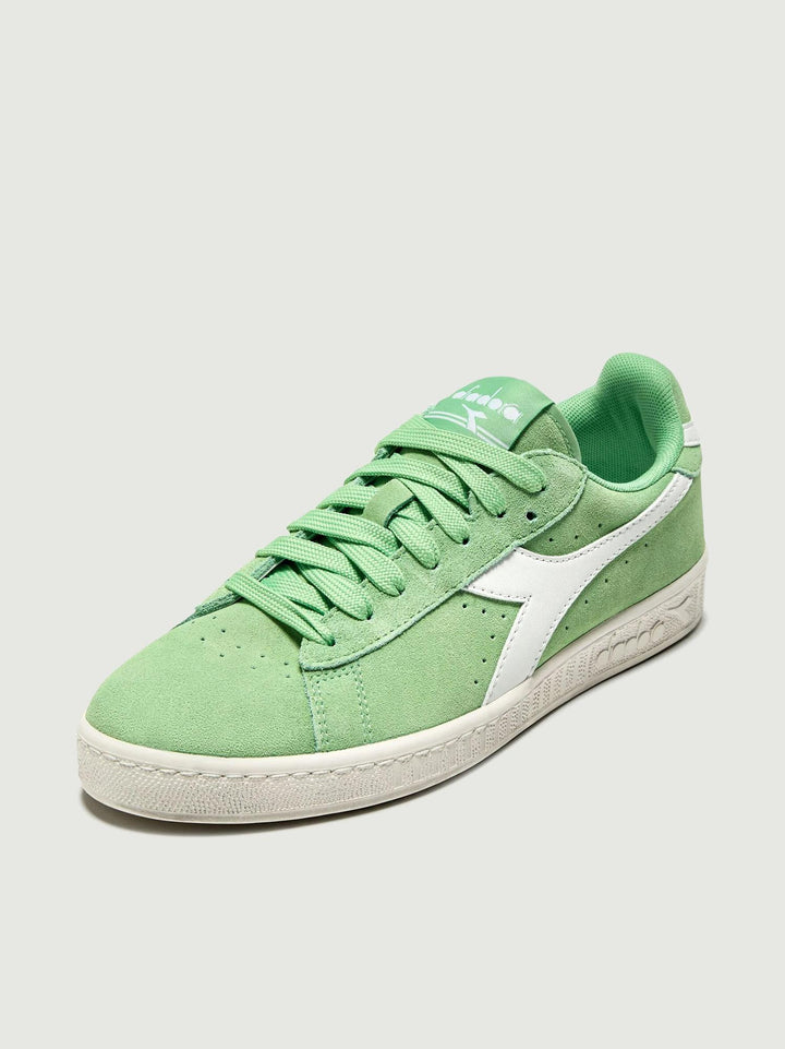 GAME L LOW SUEDE WAXED verde pistacchio