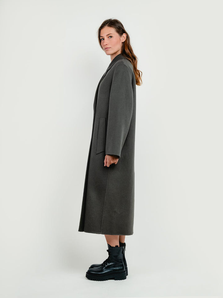 CAPPOTTO in lana DOPPIOPETTO DIANE VERDE DIANE GREEN ANDREA MORANDO 