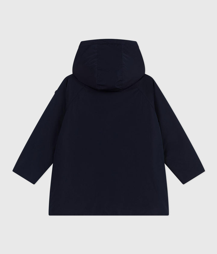 PARKA BAMBINO LUNGHEZZA MIDI TINTA UNITA A0DSQ 01 PETIT BATEAU 