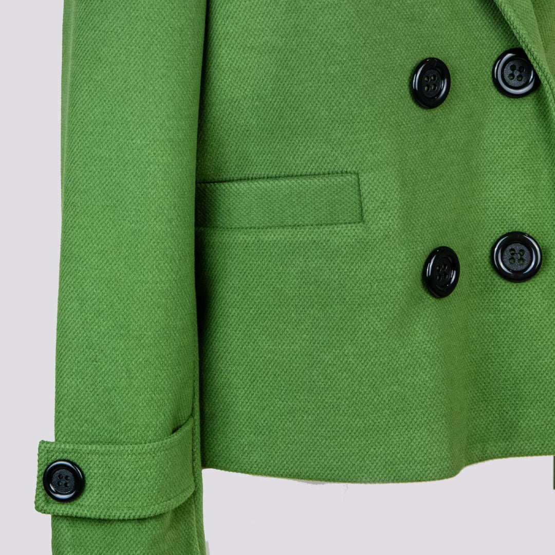 PEACOAT DOPPIOPETTO OVERSIZE VERDE G4 VERDE ANDREA MORANDO 