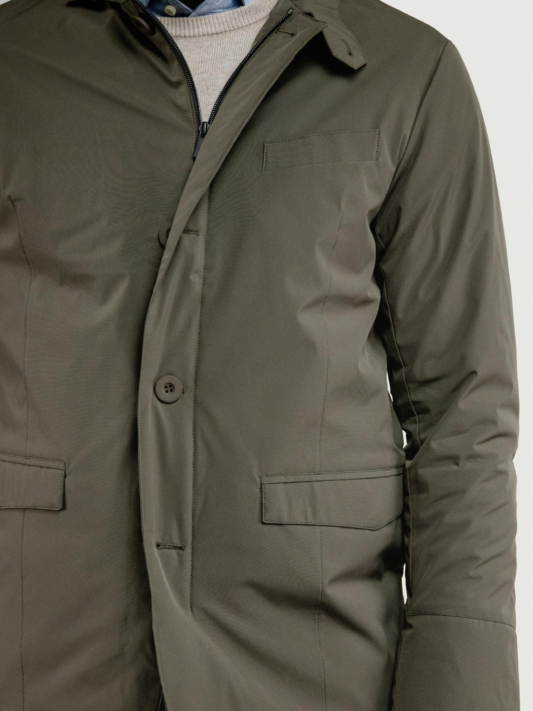 GIACCA 100 GRAMMI IN NYLON VERDE BU26W03JKCOAT 301 ANDREA MORANDO 