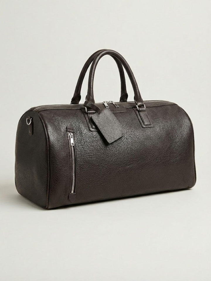 Borsone da viaggio Alendo in pelle  testa moro ALENDO 06 JACK LEATHER 